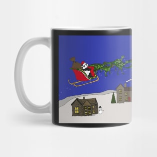 Jurassic sleigh Mug